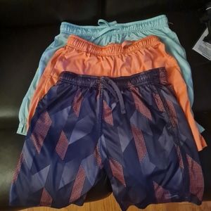 Athletic boys shorts 3 pair
